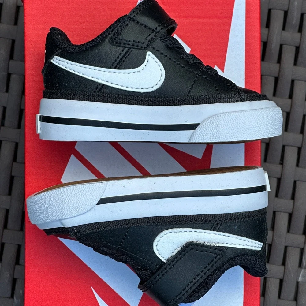Nike Court Legacy Low Top Casual Sneaker 5C Baby Infant Toddler for Walker NEW